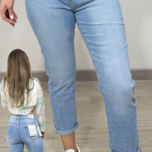 Calças Ganga Estilo Mom Fit