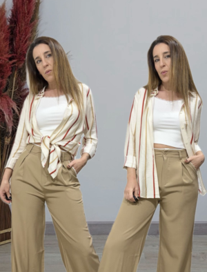 Blusa Fluida Acetinada