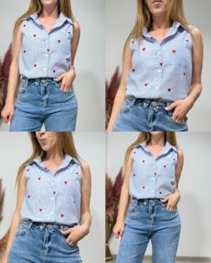 Blusa coração