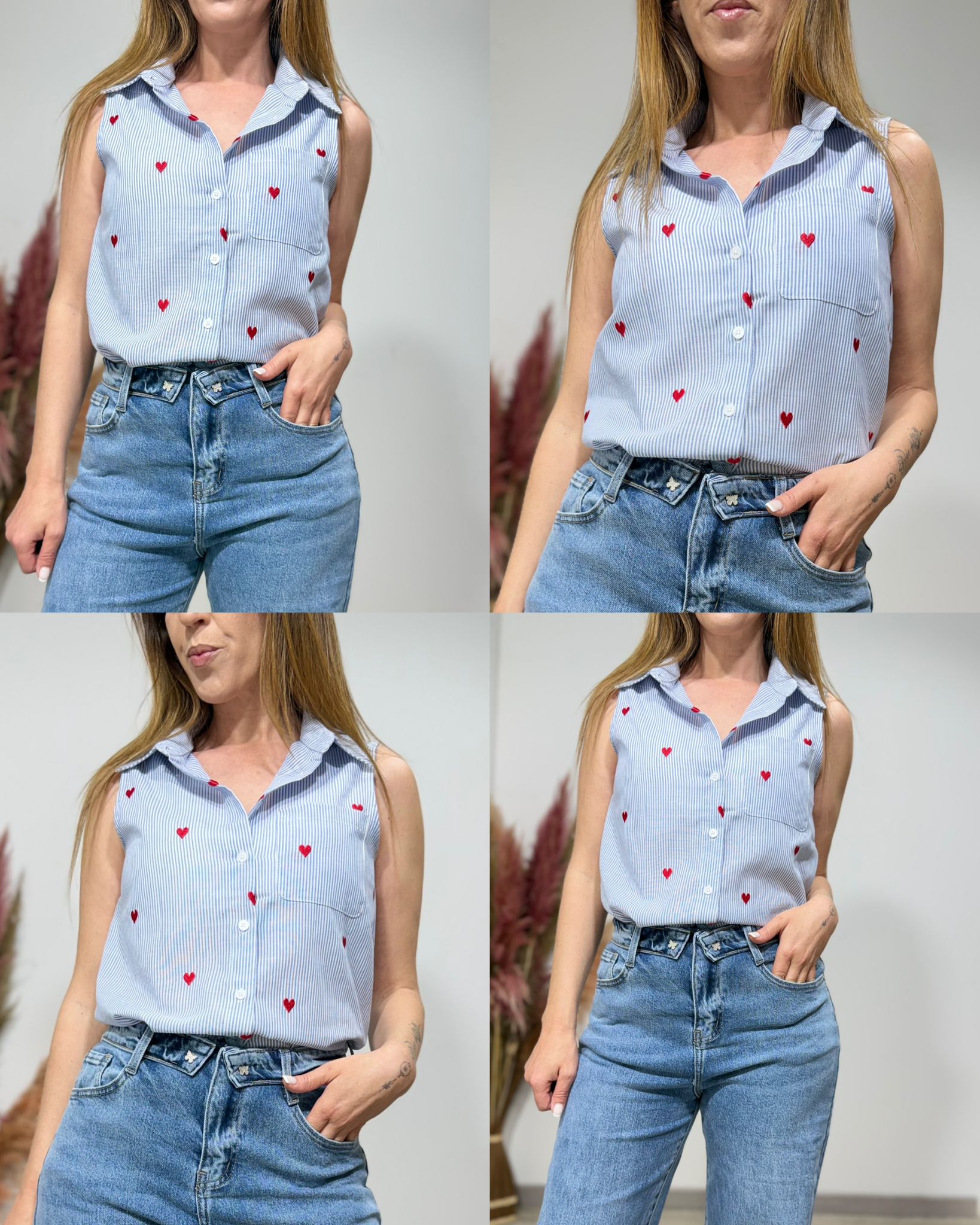 Blusa coração