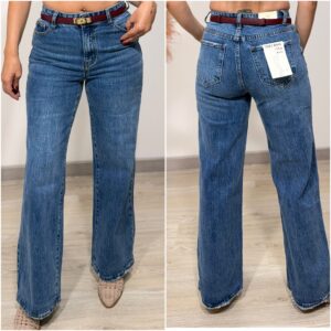 Calça ganga wide